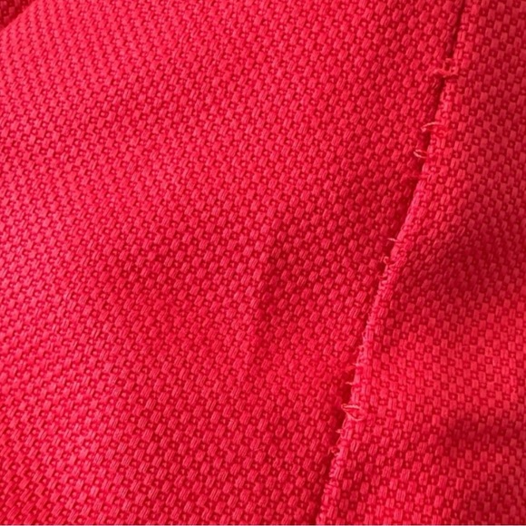 J. CREW Red Lace Daisies Scalloped Edge High Waisted Mini Skirt - Size 00 - Picture 10 of 11